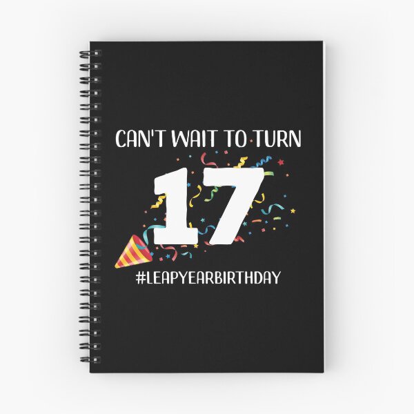Item preview, Funny Leap Year 68th Birthday Leapling Can't Wait to Turn 17 print designed and sold by doodabobs.