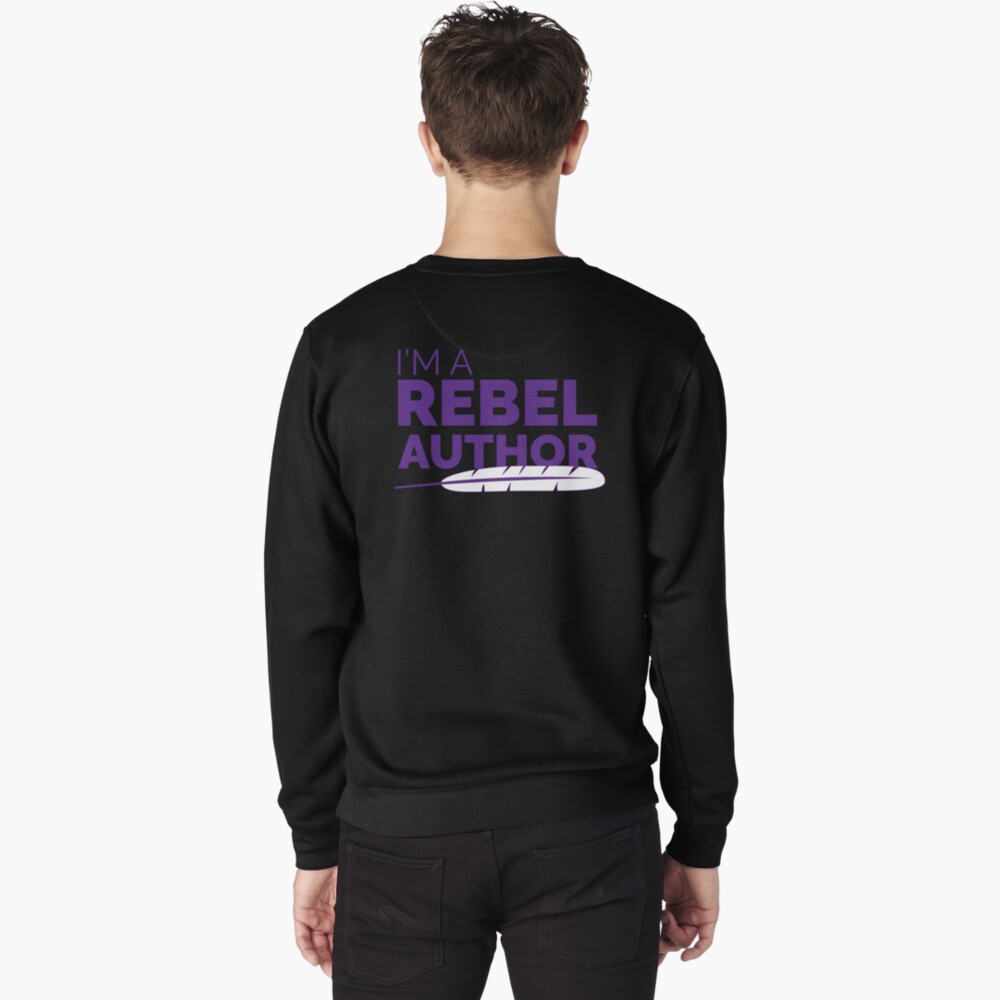 Item preview, Pullover Sweatshirt designed and sold by RebelAuthor.