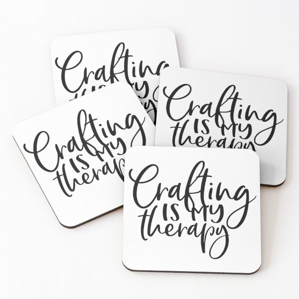Item preview, Crafting is my Therapy designed and sold by jkdesigns21.