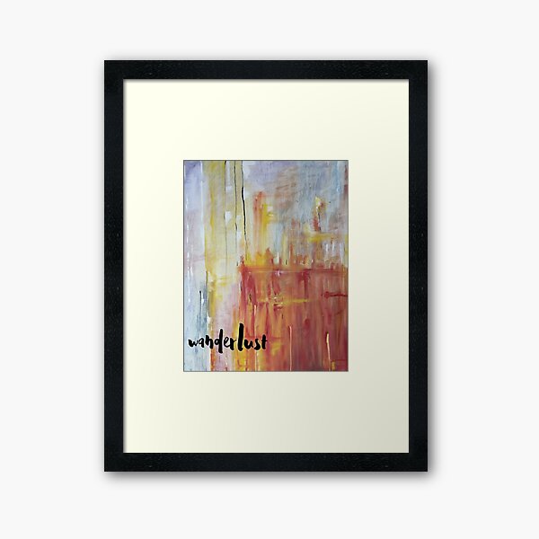 Item preview, Wanderlust - Painting designed and sold by gabrielclaudino.