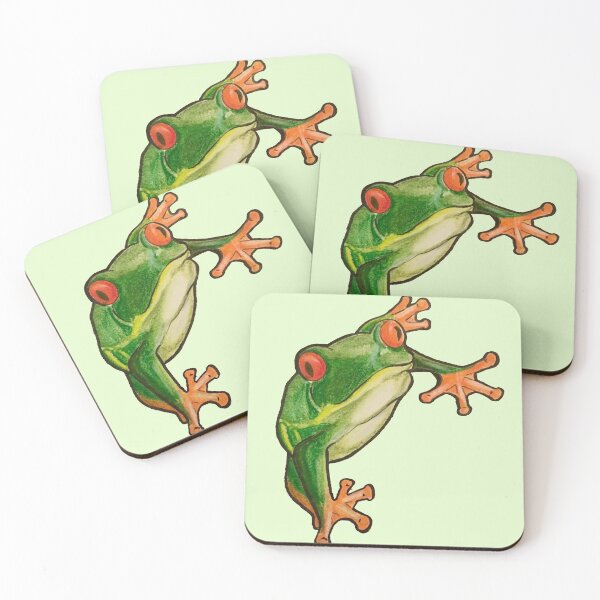 Item preview, Green Tree Frog  designed and sold by Megan Schlanker.