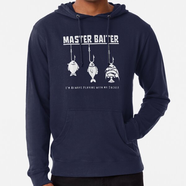 Master Baiter - Funny Fishing meme style Tshirt, Mug and Print  Lightweight Hoodie for Sale by Pearsona89