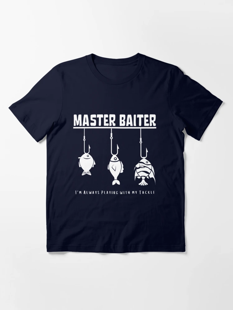 Master Baiter Funny Double Meaning Fishing Design' Reusable Gift
