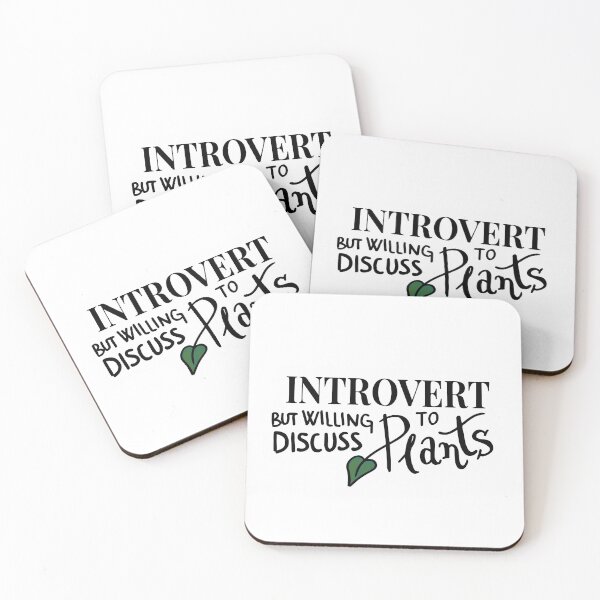 Item preview, Introvert plant lover designed and sold by wickedfriday.