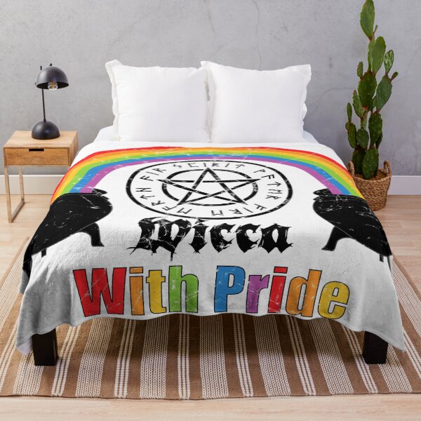Item preview, Copy of Wicca with pride (destressed)  designed and sold by FullDungeon.