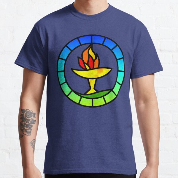 Stained Glass Chalice Classic T-Shirt