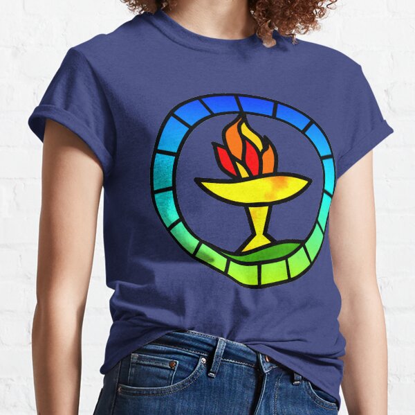 Stained Glass Chalice Classic T-Shirt