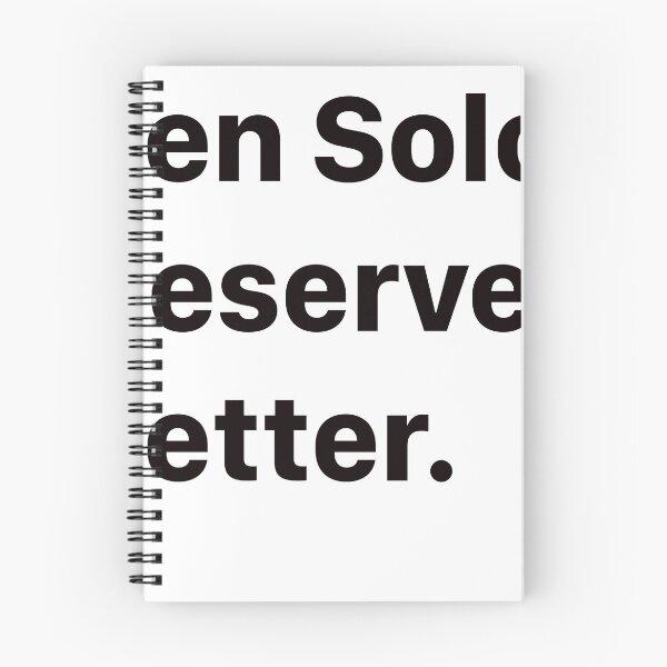 Item preview, Ben Solo Deserved Better designed and sold by littleariel.