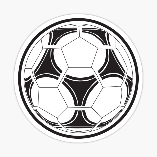 Juventus Soccer Ball Sticker