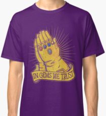 In Gems We Trust Classic T-Shirt