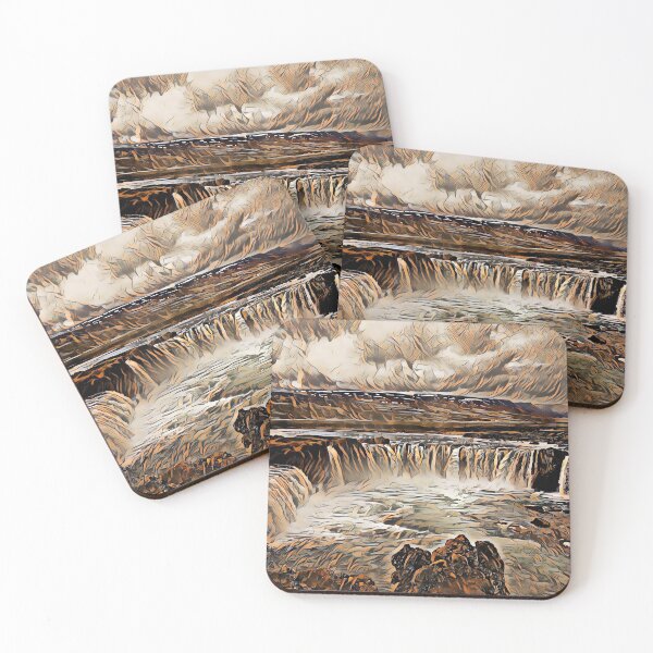 Item preview, Godafoss waterfall, Iceland designed and sold by MarcoSc11.