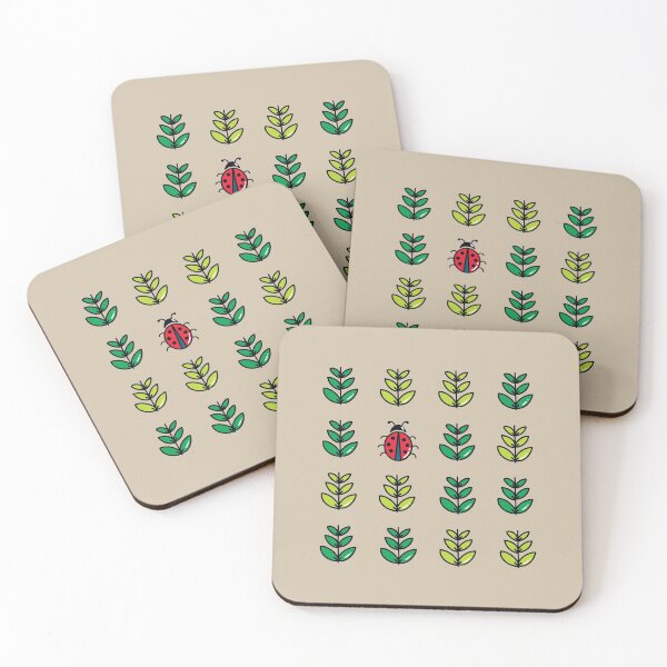 Item preview, Plants and Lady Bug - Odd One Out designed and sold by pixelinga.