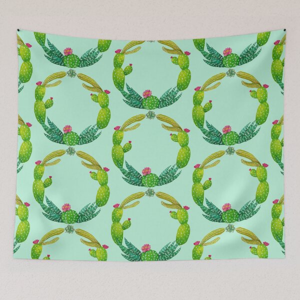 Item preview, Cacti Wreath designed and sold by Krystal280791 Shop.