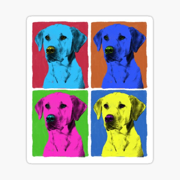 Item preview, Labrador - Andy Warhol style designed and sold by proscribbler.