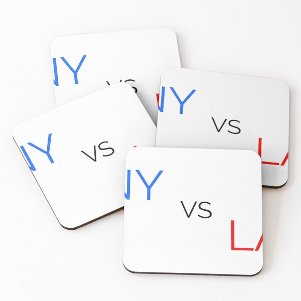 Item preview, New York Vs. Los Angeles designed and sold by StanSquared.