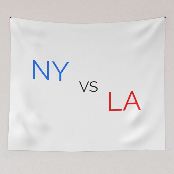 Item preview, New York Vs. Los Angeles designed and sold by StanSquared.