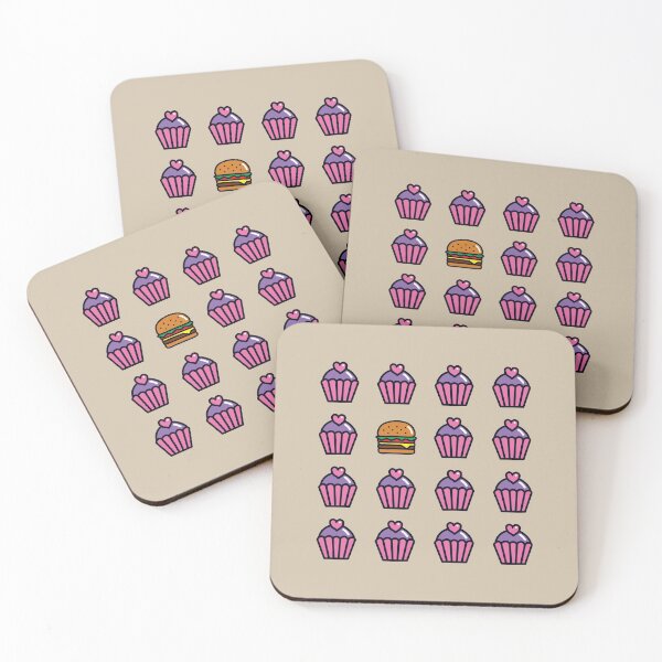 Item preview, Cupcakes and Hamburger - Odd One Out designed and sold by pixelinga.