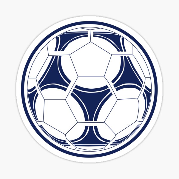 Tottenham Soccer Ball Sticker