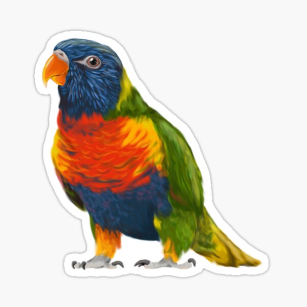 Item preview, Rainbow Lorikeet  designed and sold by Ginger Verdill.