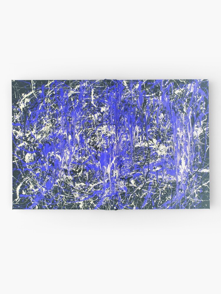 pollock blue painting