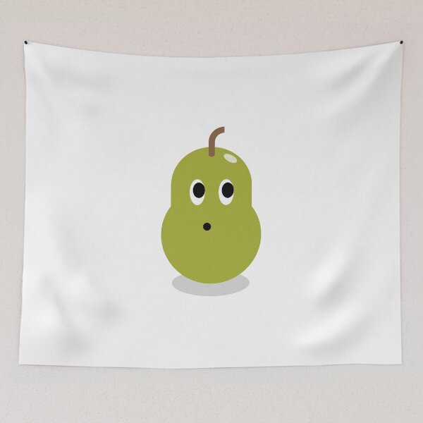 Item preview, Cute Cartoon Pear Design designed and sold by StuffNStickers.