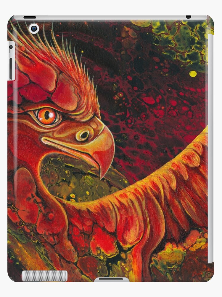 Phoenix Out Of The Ashes Ipad Case Skin By Wendyfranzart Redbubble