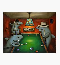 Pool Sharks Photographic Print