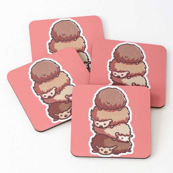 Item preview, Cute Hedgehog Stack designed and sold by vanillaroseart.