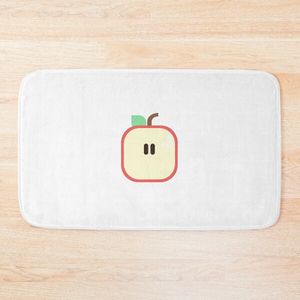 Item preview, Red Cartoon Apple Core Design designed and sold by StuffNStickers.