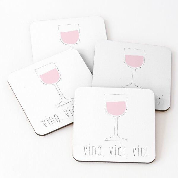 Item preview, vino, vidi, vici designed and sold by DesignCats.