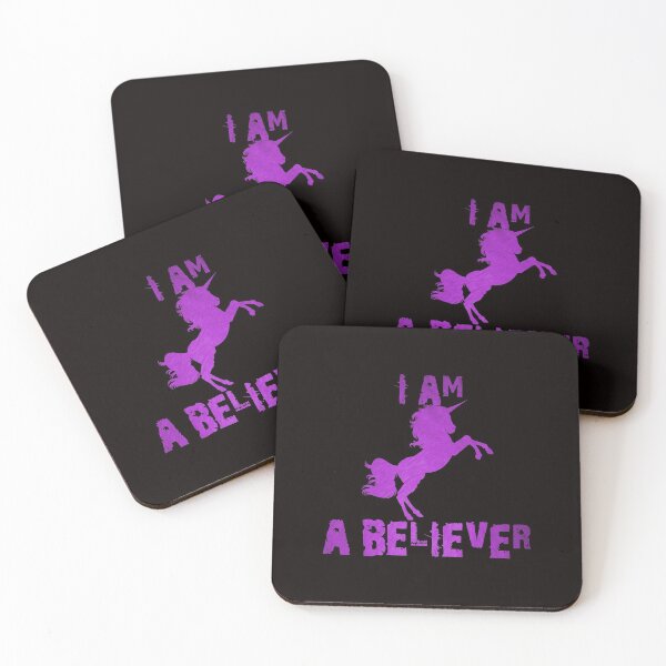 Item preview, I AM A BELIEVER - UNICORN designed and sold by rodmendonca.