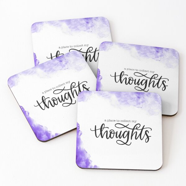 Item preview, Watercolored Quote - Purple, Watercolor designed and sold by Tressa Jones.