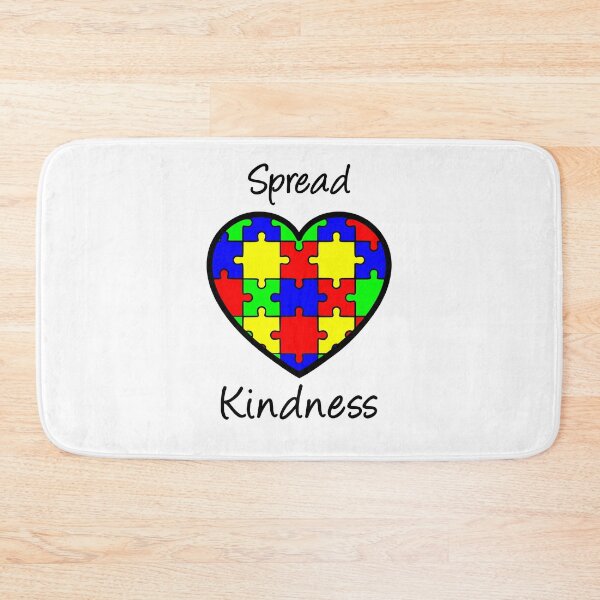 Item preview, Autism Awareness Spread Kindness Puzzle Heart designed and sold by LaurenElin.
