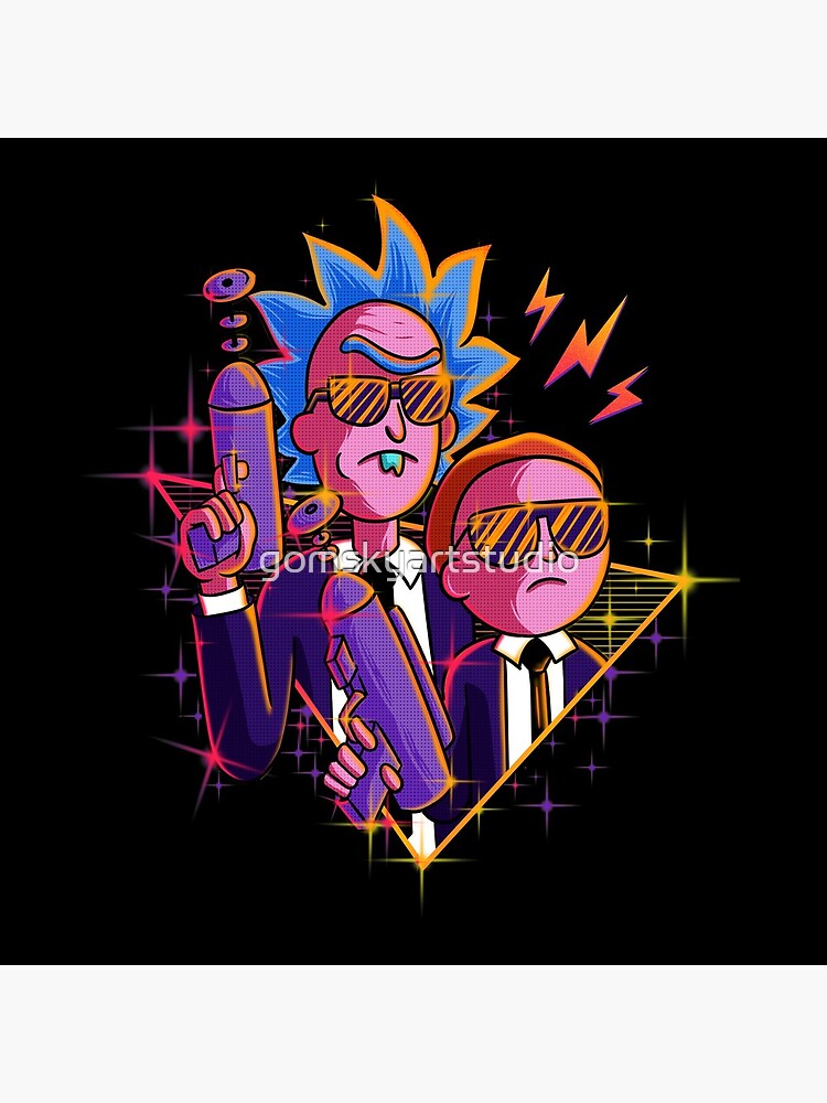 rick and morty by gomskyartstudio