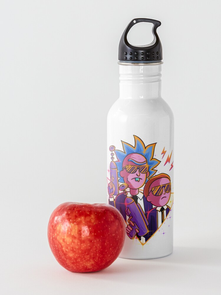 Alternate view of rick and morty Water Bottle