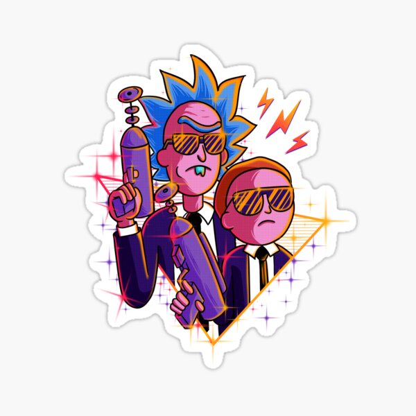rick and morty Sticker