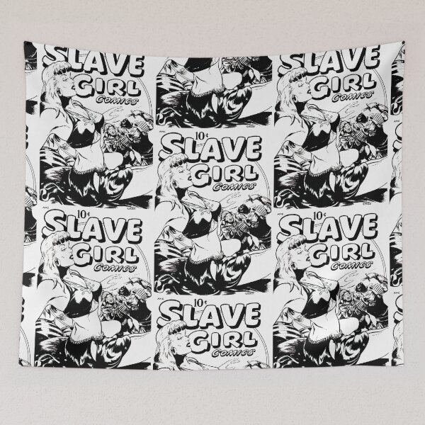 Aperçu de l'œuvre Slave Girl Comics Pop Art créée et vendue par William Hazle.