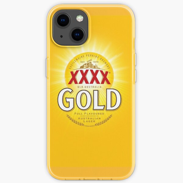 XXXX Gold iPhone Soft Case