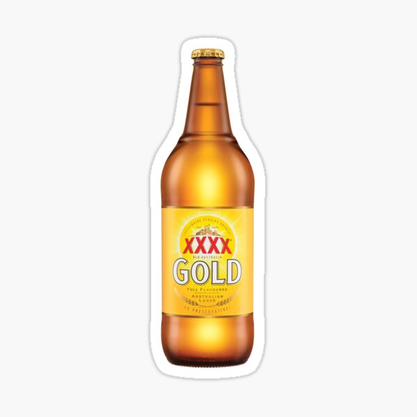 XXXX Gold Stubby Sticker