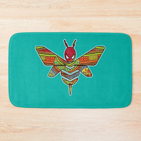 Item preview, Red Afro Bumble Bee  designed and sold by artbyomega.