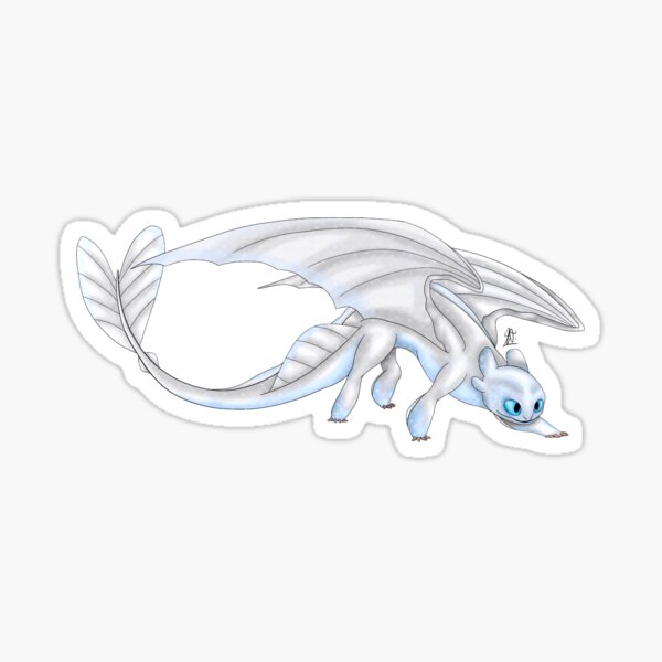 Aperçu de l'œuvre Dragon Furie Lumineuse HTTYD créée et vendue par skylar-oneil.