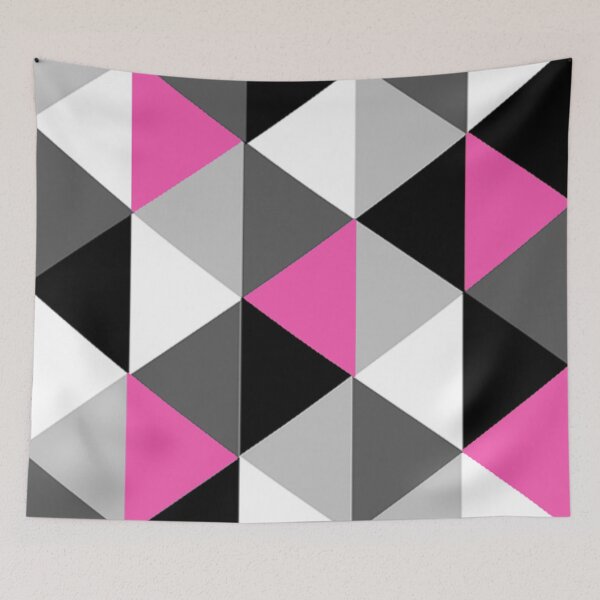 Item preview, Pink, Black, White and Grey Pattern designed and sold by dinelson.