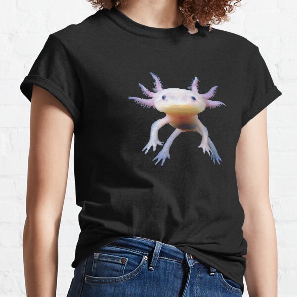 Cute Axolotl Salamander Amphibian Mexican Walking Fish Classic T-Shirt