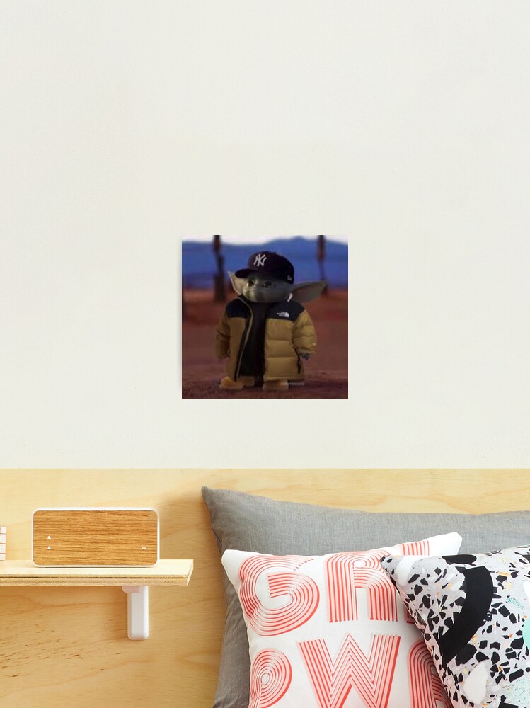 baby yo da in timbs Photographic Print for Sale by Ari Lask