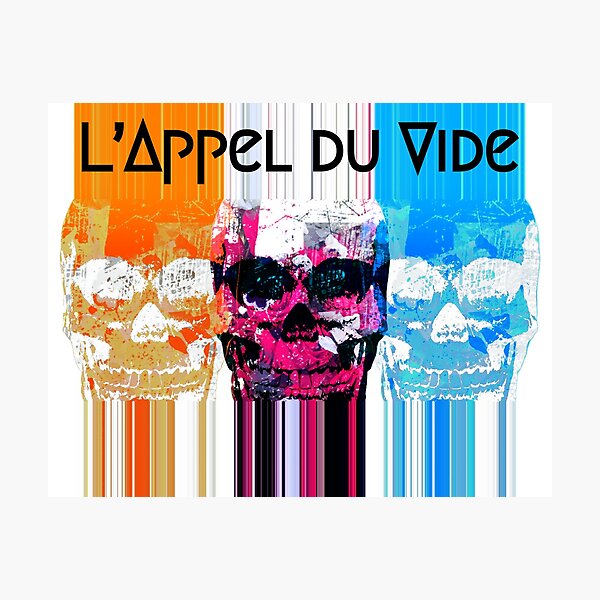 L'Appel du Vide Skulls Photographic Print