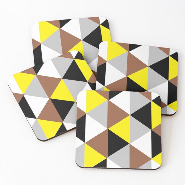 Item preview, Brown, yellow, black, white and Grey Pattern designed and sold by dinelson.
