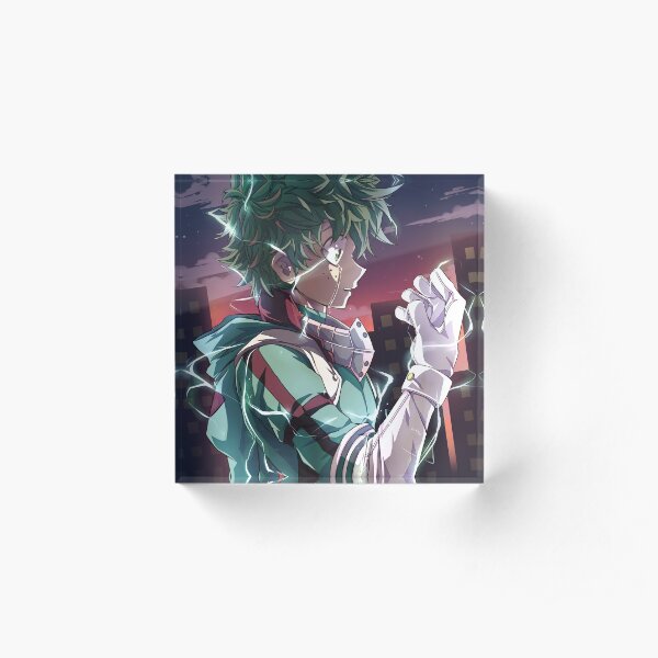 Deku BNHA Acrylic Block