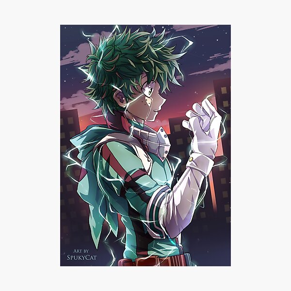 Deku BNHA Photographic Print