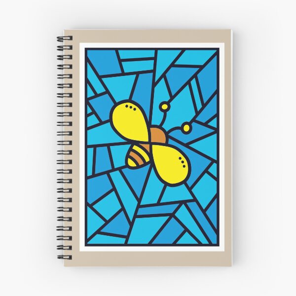 Item preview, Abeja - Vidrieras de imitación designed and sold by pixelinga.