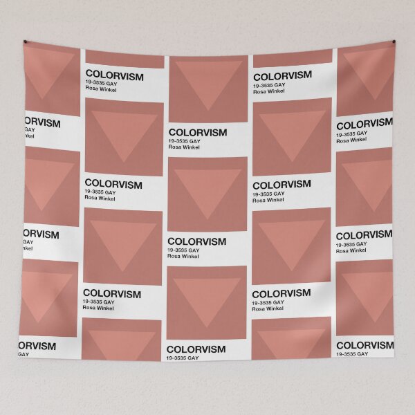 Item preview, The Color of Activism- Rosa Winkel designed and sold by Margaret Odell.